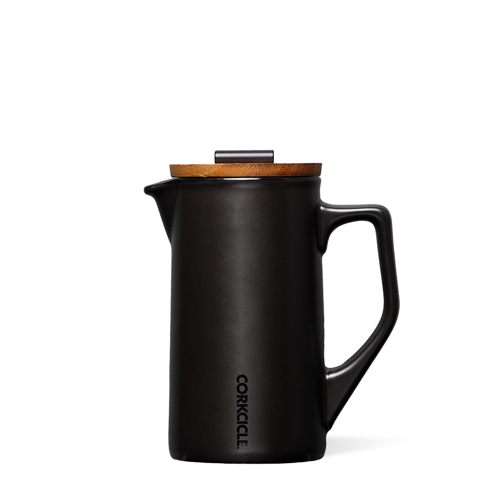 Ceramic French Press - Matte Black